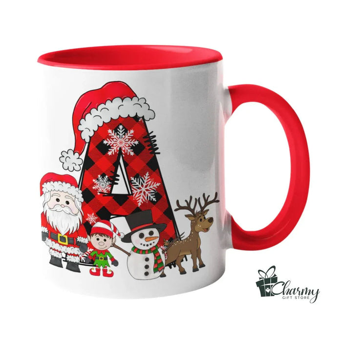 Caneca Alfabeto Natal A Charmy Store