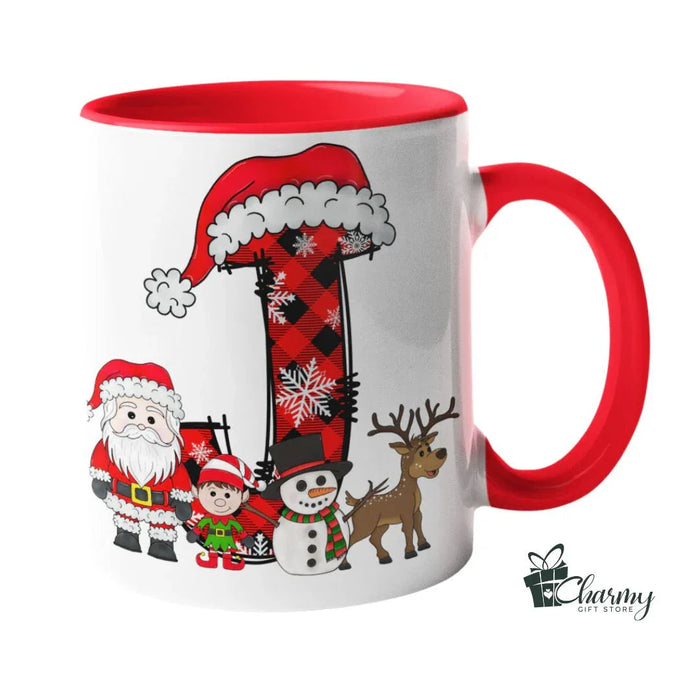 Caneca Alfabeto Natal J Charmy Store