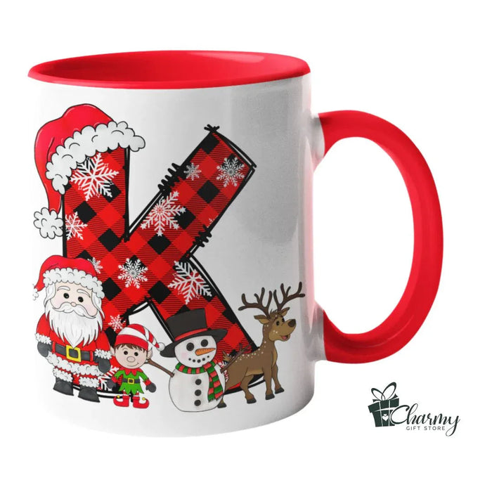 Caneca Alfabeto Natal K Charmy Store