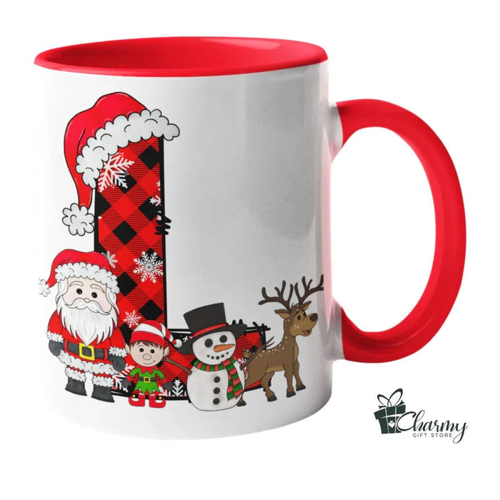 Caneca Alfabeto Natal L Charmy Store