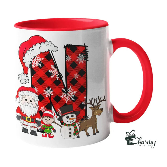 Caneca Alfabeto Natal N Charmy Store