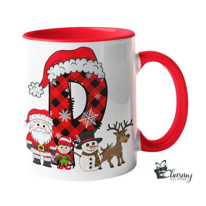 Caneca Alfabeto Natal P Charmy Store