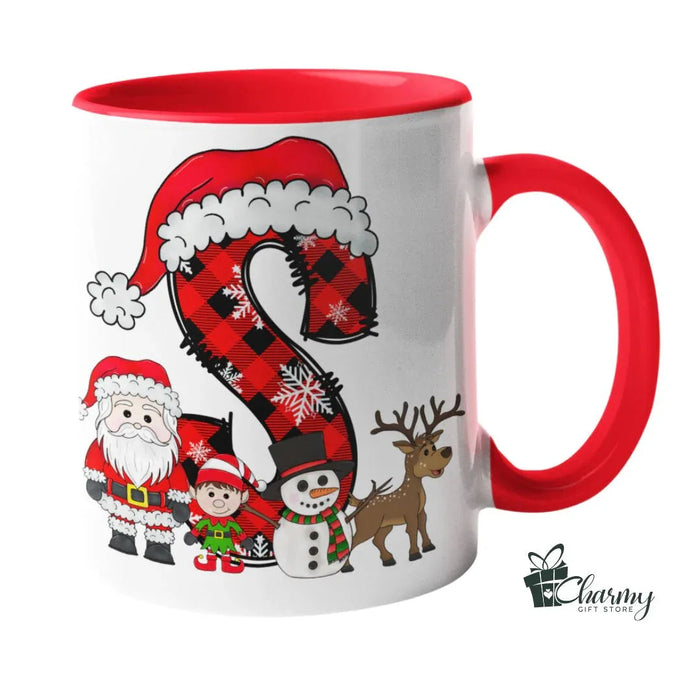 Caneca Alfabeto Natal S Charmy Store