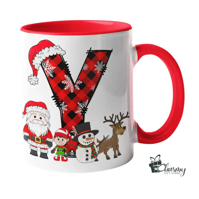 Caneca Alfabeto Natal Y Charmy Store