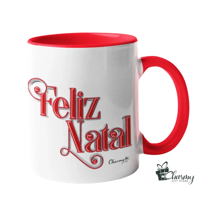 Caneca Alfabeto Natal A Charmy Store