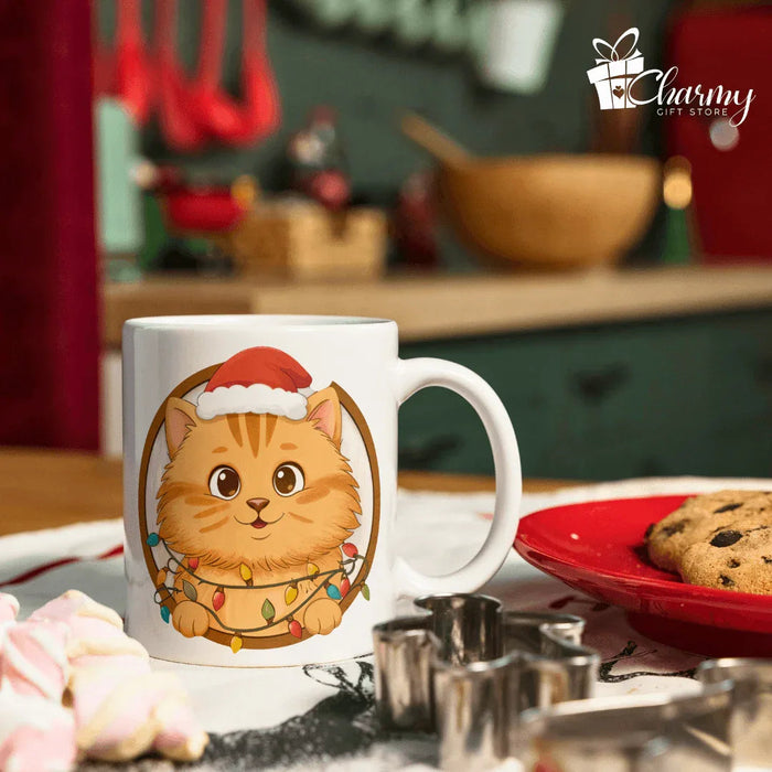 Caneca Gatinho com Gorro Charmy Store