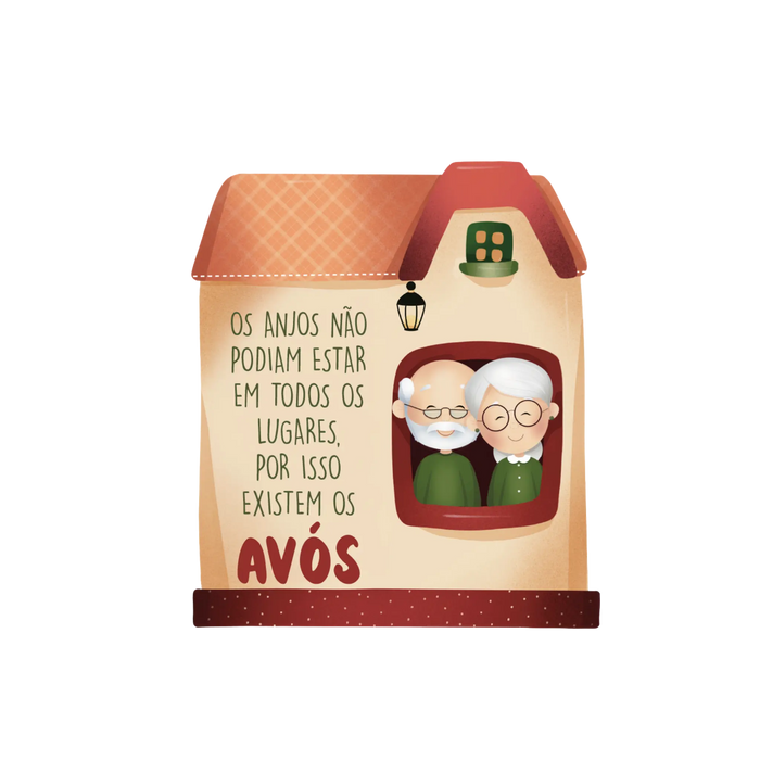 Íman Decorativo Casinha com Frase em Madeira-Dekori 03