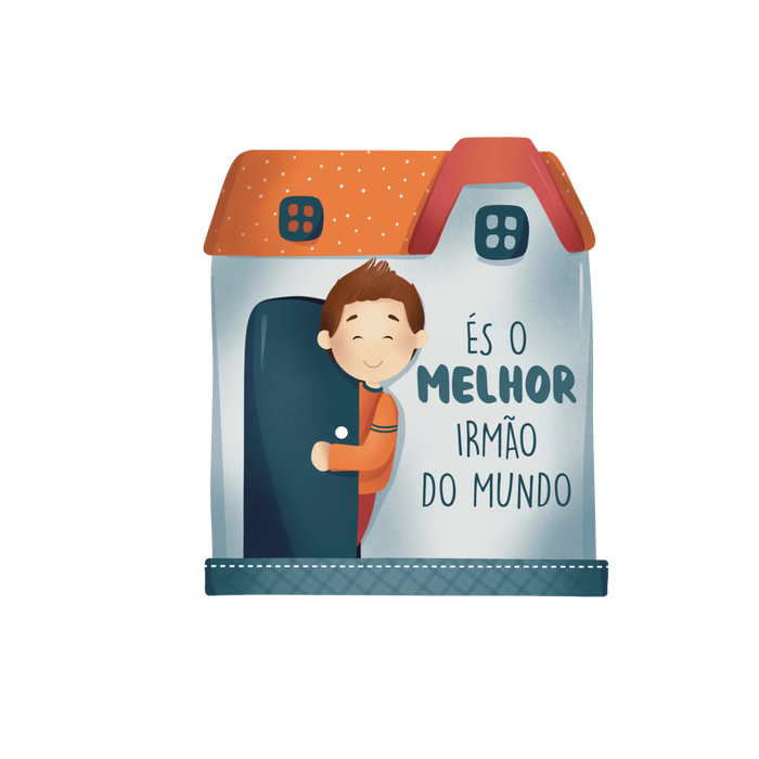 Íman Decorativo Casinha com Frase em Madeira-Dekori 06