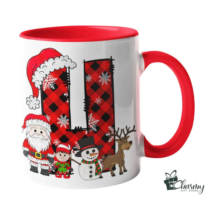 Caneca Alfabeto Natal H Charmy Store