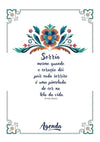 Agenda Personalizável Frida Azul - Charmy Gift Store