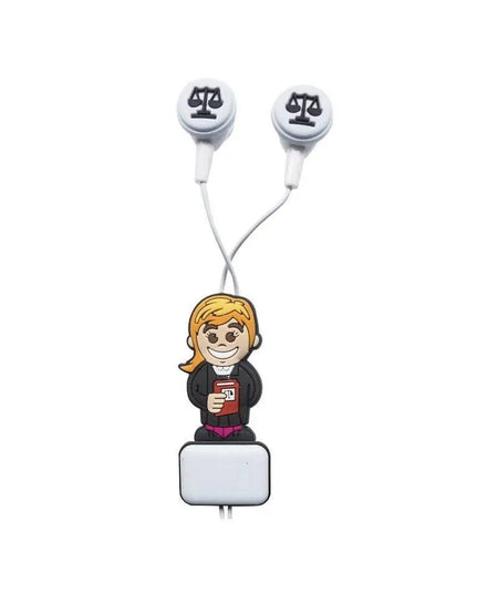 Auriculares em Lata Advogada - Charmy Gift Store