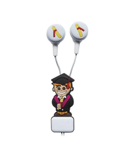 Auriculares Lata Queima das Fitas - Charmy Gift Store