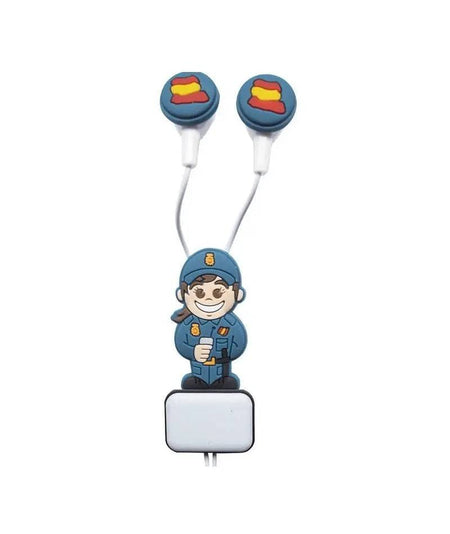 Auriculares Polícia - Charmy Gift Store