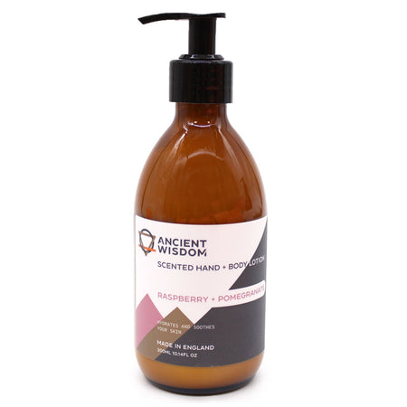 Loção Hidratante Frutada de Framboesa e Romã 300ml – Charmy Gift Store®