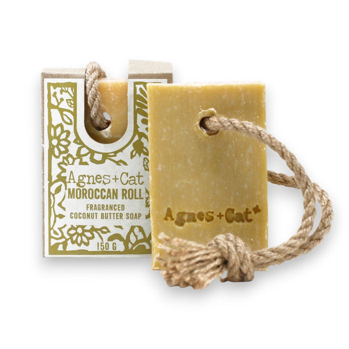 Sabonete Agnes + Cat com Corda - Rolo Marroquino Exclusivo