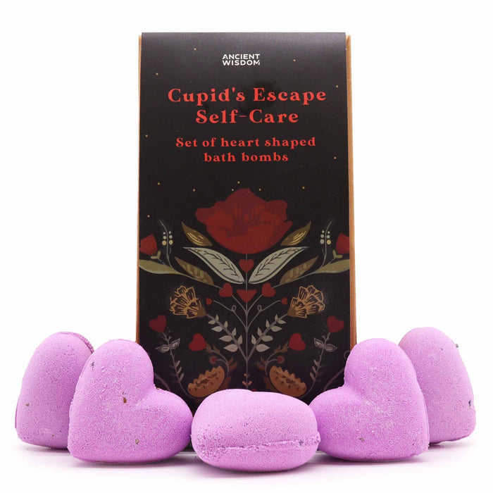 Kit Presente Coração para Banho e Autocuidado Cupido Escape - 350g
