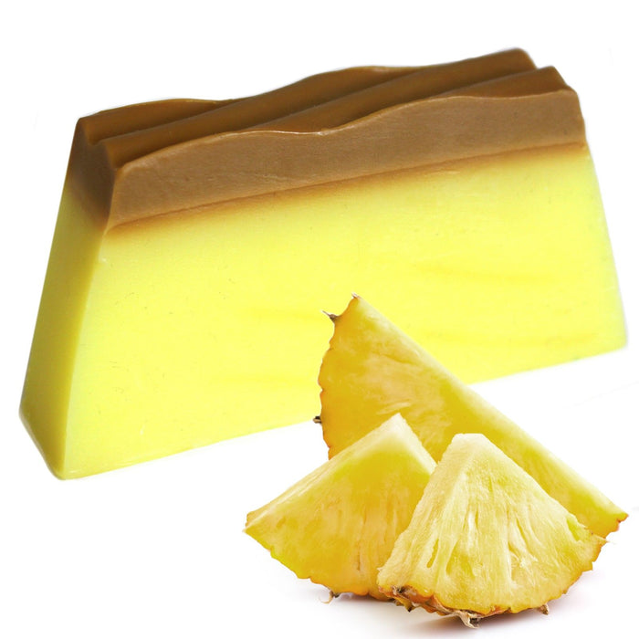 Fatias de Sabonete Paraíso Tropical - Abacaxi, 115g, Charmy Gift Store®