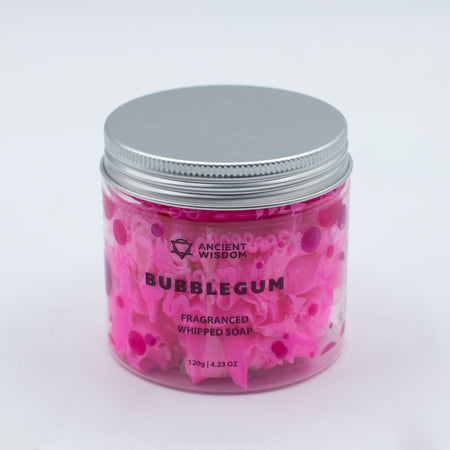Sabonete Cremoso Sabor Chiclete 120g - Efeito Espuma Leve e Divertido