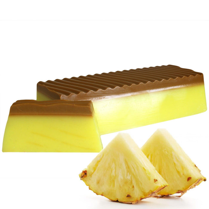 Fatias de Sabonete Paraíso Tropical - Abacaxi, 115g, Charmy Gift Store®