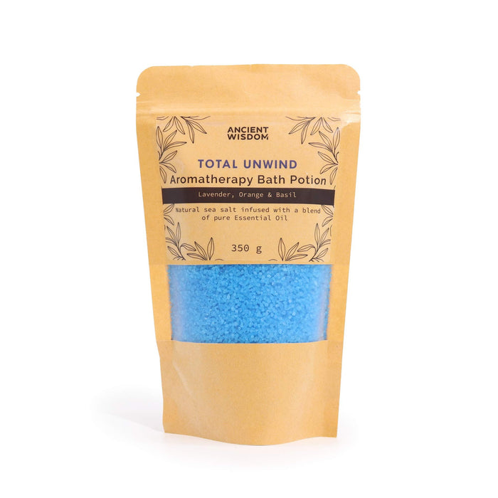Poção de Banho Aromaterapia em Saco Kraft 350g - Relaxamento Total Charmy Gift Store ®