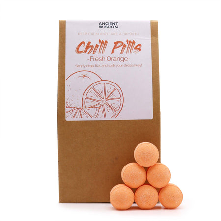 Pack Presente Chill Pills 350g - Laranja Fresca, Aromatizante Revitalizante
