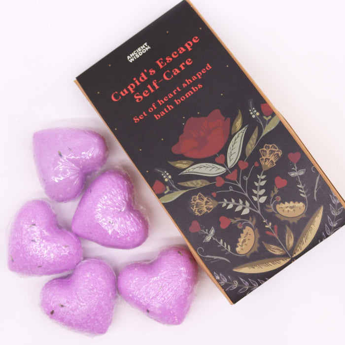 Kit Presente Coração para Banho e Autocuidado Cupido Escape - 350g