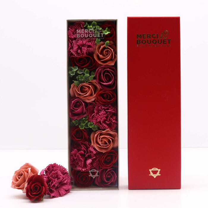 Caixa Longa de Rosas Vintage – Presente Sofisticado e Exclusivo Charmy Gift Store®