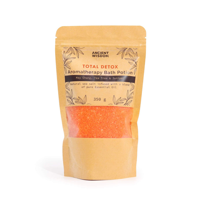 Poção de Banho Aromaterapia Detox Total em Saco Kraft 350g – Charmy Gift Store®