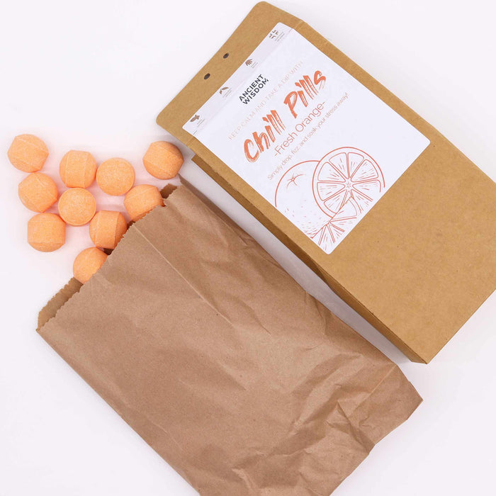Pack Presente Chill Pills 350g - Laranja Fresca, Aromatizante Revitalizante