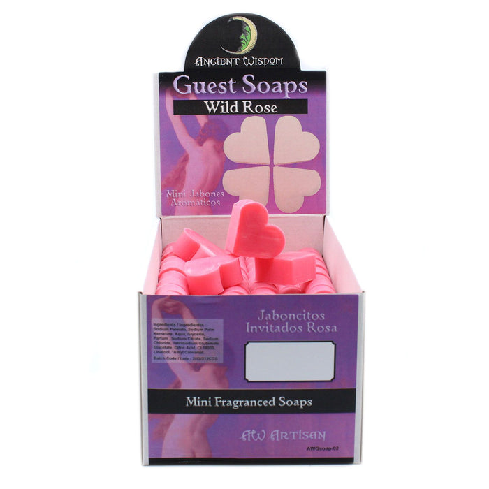 Sabonetes de Visita Coração - Rosa Selvagem | Charmy Gift Store®