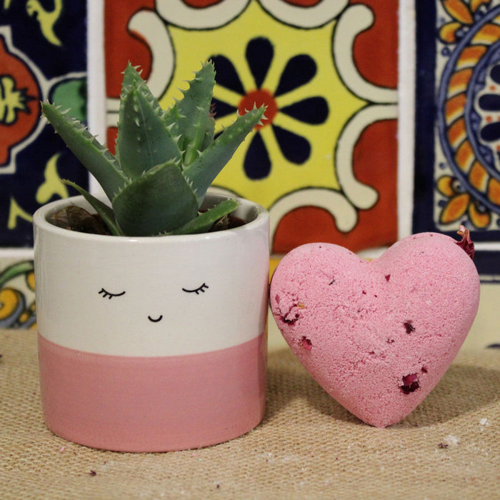 Bomba de Banho Coração do Amor 70g - Ylang e Rosa, Presente Único Charmy Gift Store®