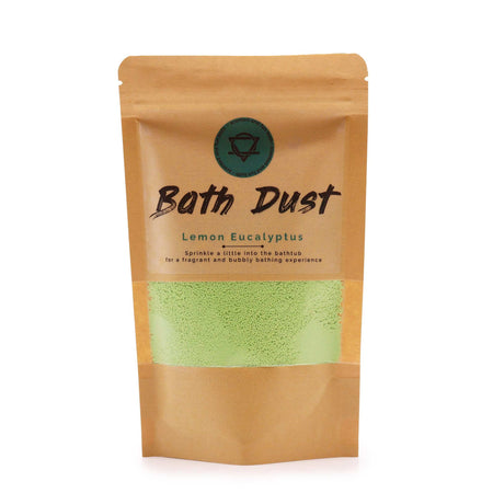 Pó de Banho com Aroma de Limão e Eucalipto 200g para Relaxamento e Renovação