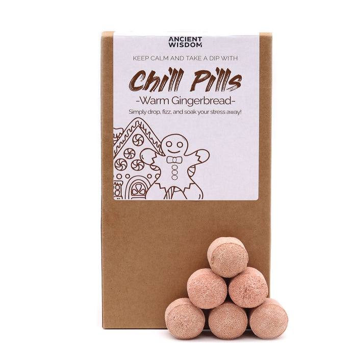 Pack Presente Chill Pills 350g - Aroma Reconfortante de Biscoito de Gengibre