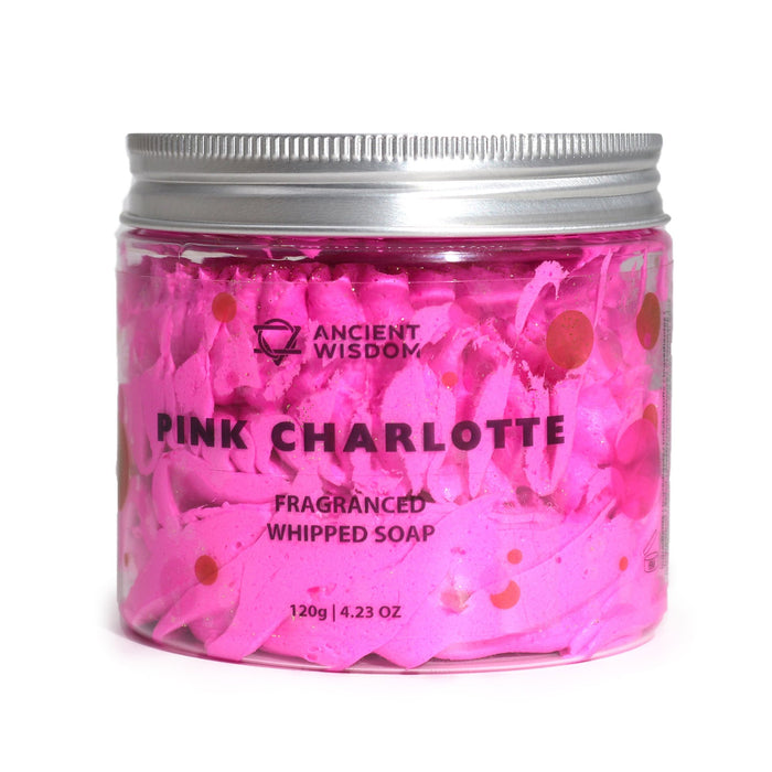 Sabonete Cremoso Espumoso Pink Charlotte 120g – Presente Único Charmy Gift Store®