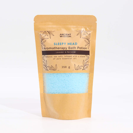 Poção de Banho Aromaterapia em Saco Kraft 350g - Cabeça Sonolenta
