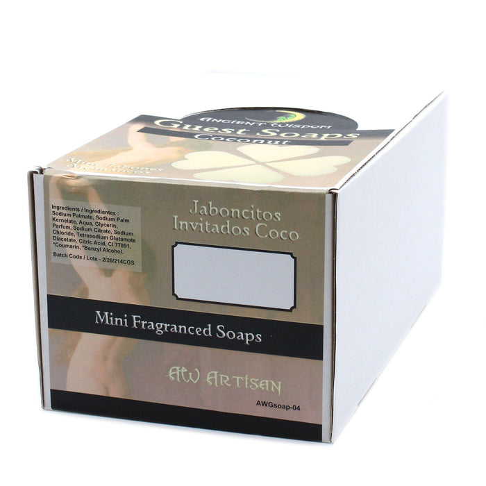 Sabonetes Decorativos em Forma de Coração com Aroma de Coco para Convidados