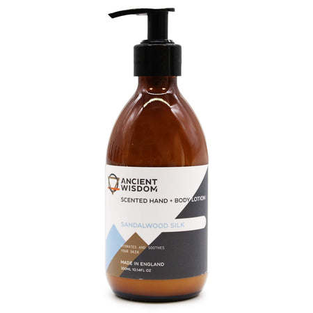 Loção Seda de Sândalo 300ml - Hidratação e Fragrância Sofisticada para Pele