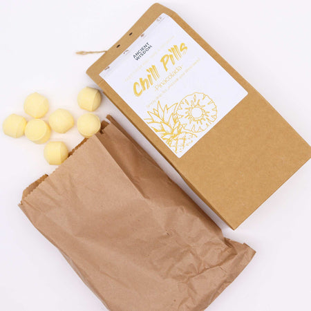 Pack Presente Chill Pills 350g Sabor Pinacolada - Experiência Tropical Relaxante