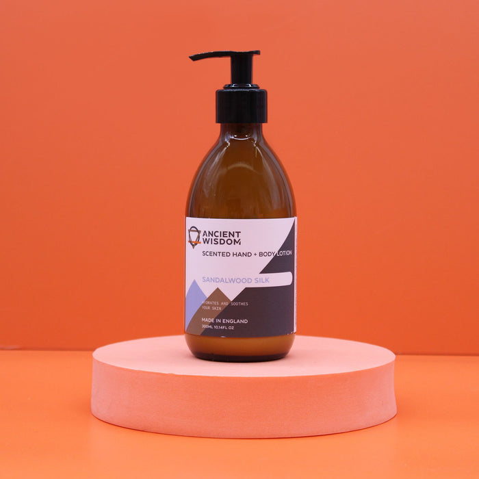 Loção Seda de Sândalo 300ml - Hidratação e Fragrância Sofisticada para Pele