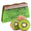 Fatias de Sabonete Paraíso Tropical - Kiwifruit com Sementes de Papoula e Aroma Floral