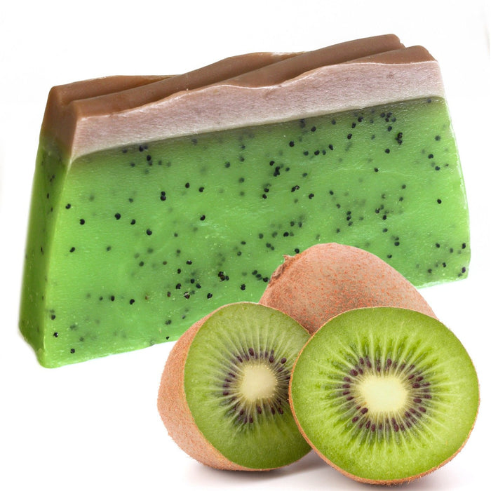Sabonete Artesanal Tropical Paraíso - Kiwifruit com Sementes de Papoula