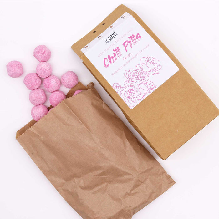 Pack Presente Chill Pills 350g - Rosas: Presente Único para Relaxamento