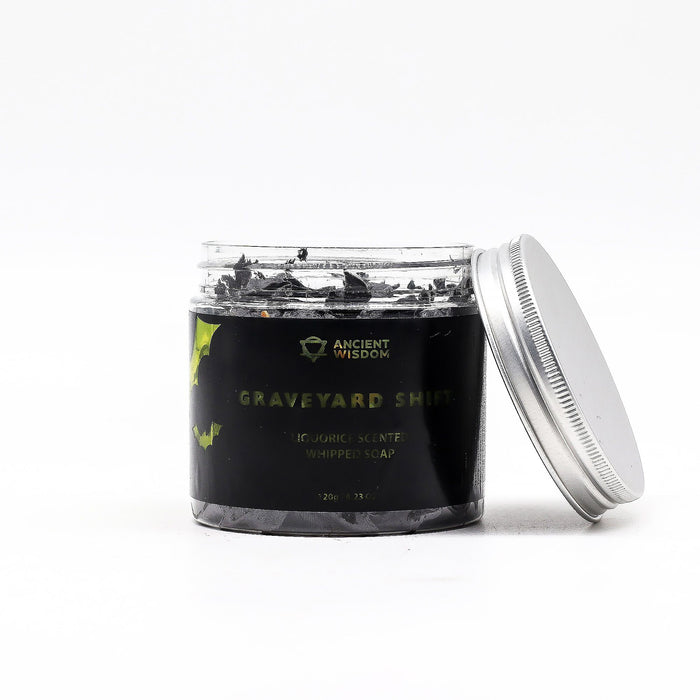 Sabonete Cremoso Graveyard Shift 120g com Textura Aveludada e Aroma Intenso