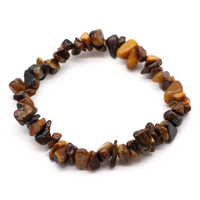 Bomba de Banho com Pulseira de Pedra Olho de Tigre - Laranja e Mandarina com Sal Marinho