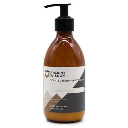 Loção Hidratante de Coco e Limão 300ml – Toque Refrescante e Suave Para a Pele