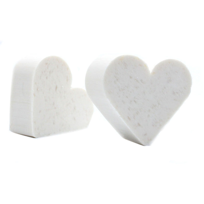 Sabonetes Decorativos em Forma de Coração com Aroma de Coco para Convidados
