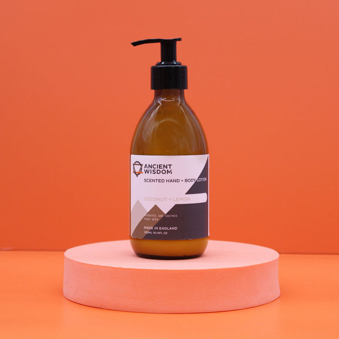 Loção Hidratante de Coco e Limão 300ml – Toque Refrescante e Suave Para a Pele