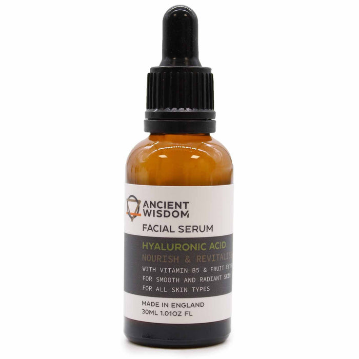 Sérum Facial com Ácido Hialurónico AWGifts Dropship Europe 30ml – Hidratante, Vegan e Revitalizante