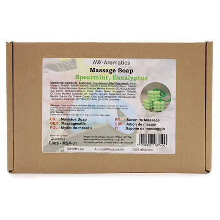 Sabonetes de Massagem - Hortelã-Pimenta e Eucalipto para Momentos Relaxantes