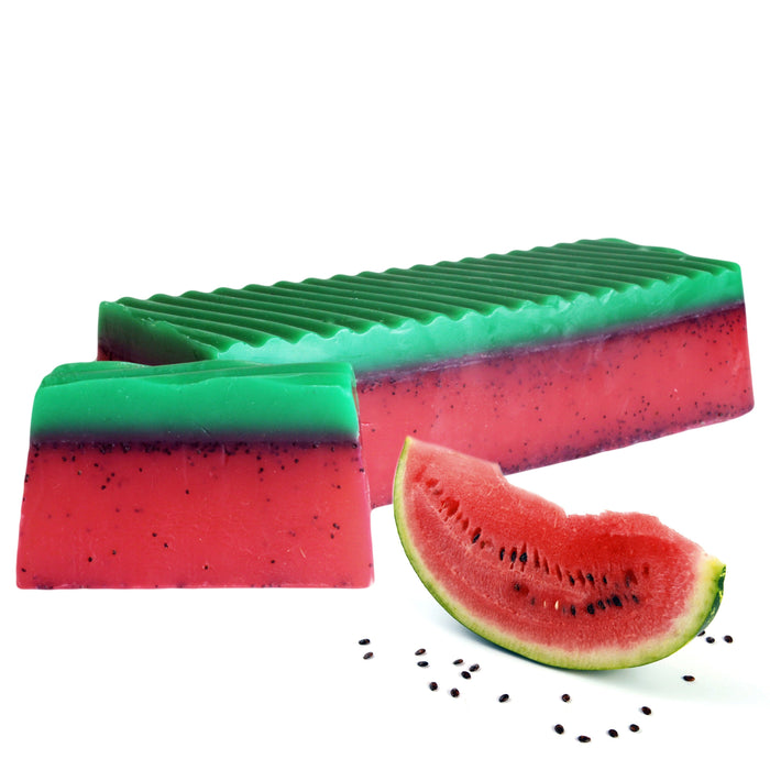 Fatias de Sabonete Paraíso Tropical - Melancia com Esfoliante Natural